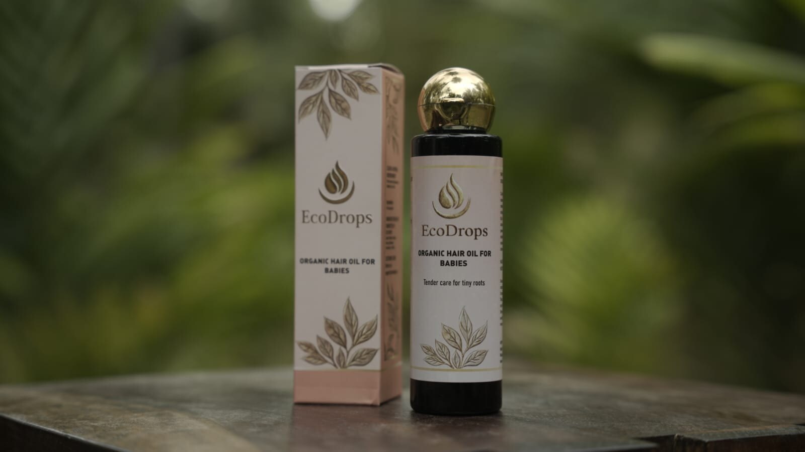 EcoDrops Organic Baby Hair Oil — view 2